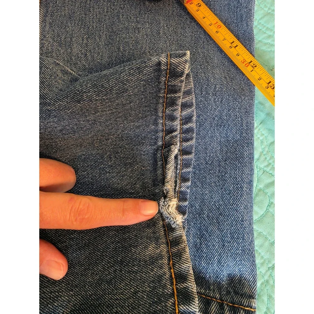 Levis 550 Relaxed Fit‎ Tapered Leg Blue Jeans Mens 34x30 Medium Wash Denim